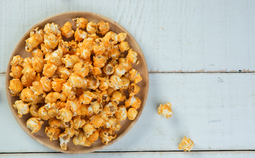 Cheesy Cheddar Popcorn