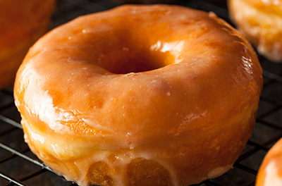Apple Mini Donuts with Cinnamon Glaze