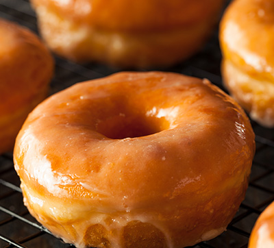 Apple Mini Donuts with Cinnamon Glaze