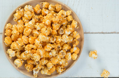 Cheesy Cheddar Popcorn
