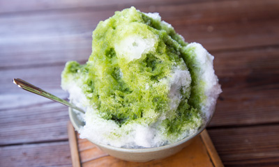 Matcha Shaved Ice