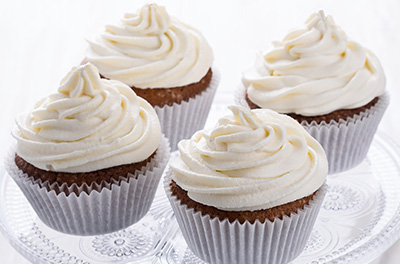 Mother’s Pumpkin Cupcakes with Orange Cream Cheese Frosting