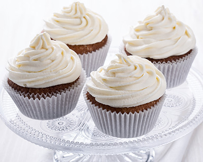 Mother’s Pumpkin Cupcakes with Orange Cream Cheese Frosting