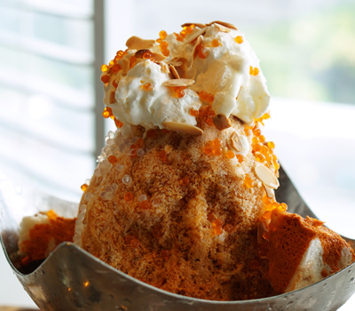 Thai Iced Tea Shaved Ice
