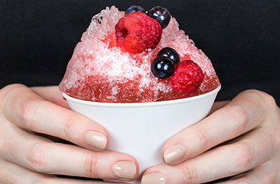 Homestyle Berry Snowcone