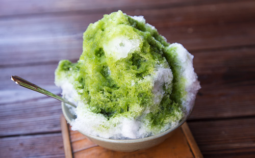 Matcha Shaved Ice