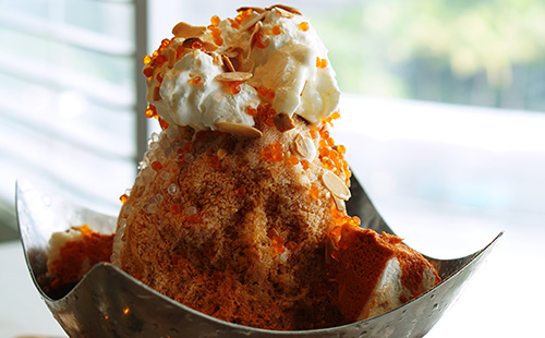Thai Iced Tea Shaved Ice