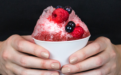 Homestyle Berry Snowcone